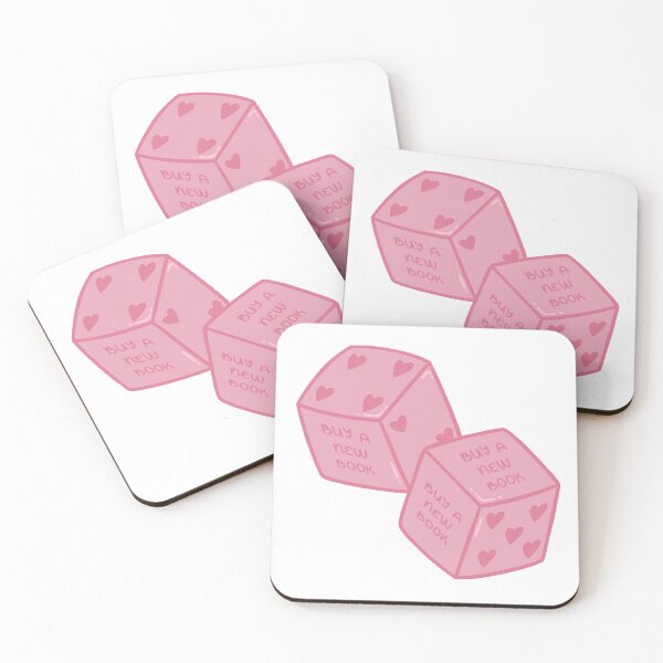 Item preview, book dice designed and sold by Diddybelles Designs.