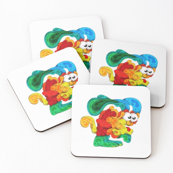 Item preview, Creature #66 - Woolly Rabbit Coral designed and sold by liquid-print.