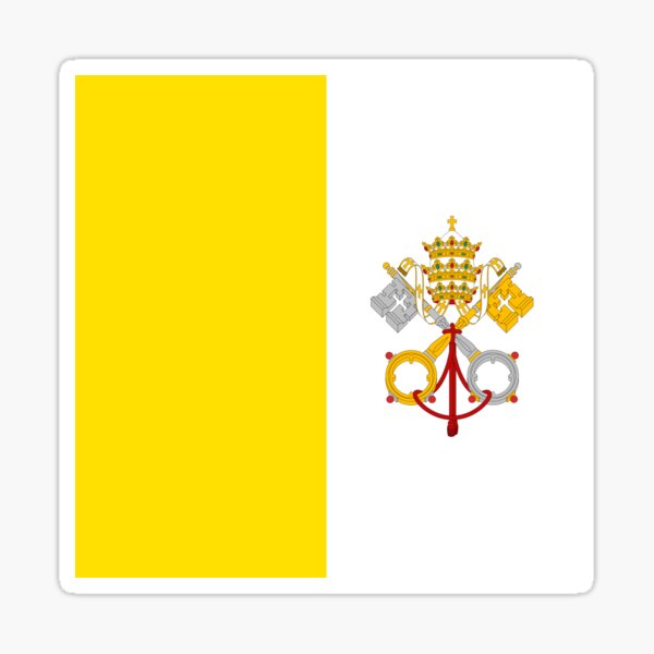 Item preview, Vatican City Flag- Show your support for Vatican City! designed and sold by AlaskaExtreme.