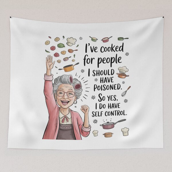 Item preview, I've Cooked For People I Should Have Poisoned So Yes I Do 2 designed and sold by MarkLeedsArt.