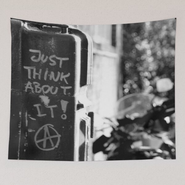 Item preview, Just think about it: Anarchy designed and sold by BeJahMan.