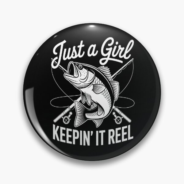 Item preview, Just a girl keeping it reel fishing saying teen designed and sold by gandebro.