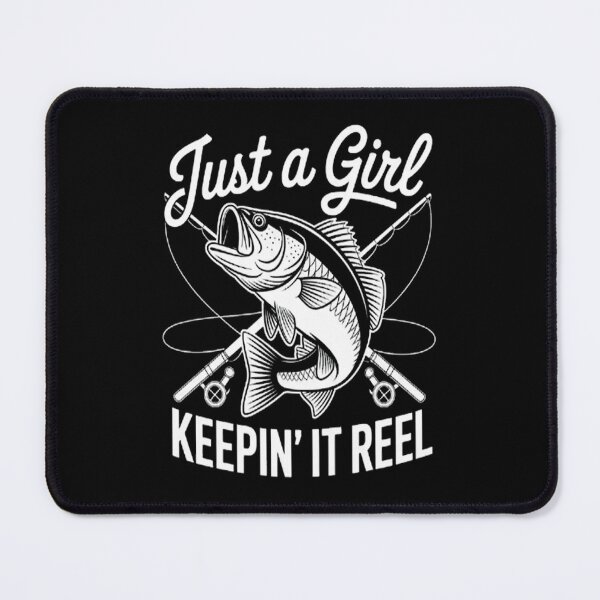Item preview, Just a girl keeping it reel fishing saying teen designed and sold by gandebro.