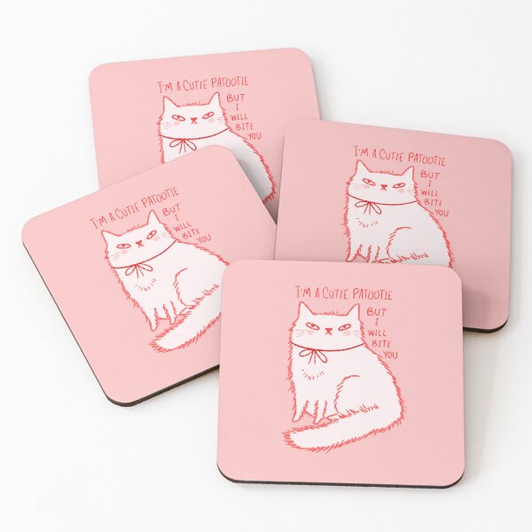 Item preview, Cutie Patootie Cat designed and sold by KilkennyCat Art.