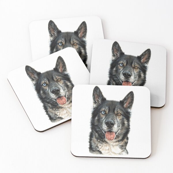 Item preview, Benji The Shepsky designed and sold by RozThompsonArt.