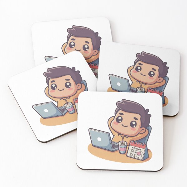 Item preview,  Kawaii Office Worker Friday Afternoon designed and sold by McVrax.