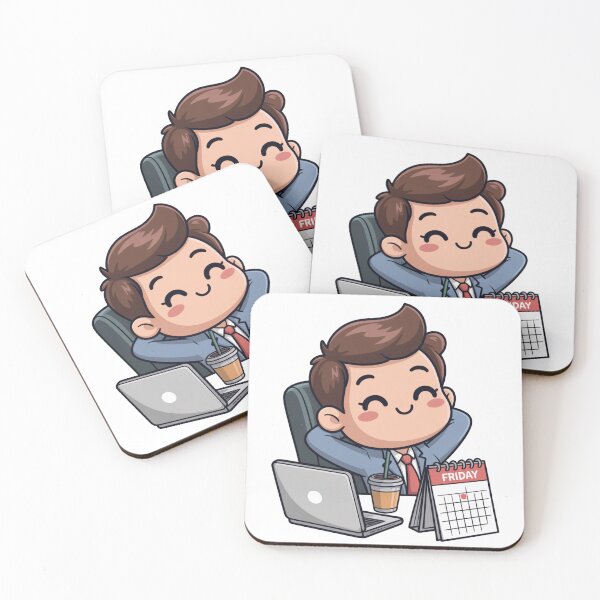 Item preview, Kawaii Office Worker Friday Afternoon designed and sold by McVrax.