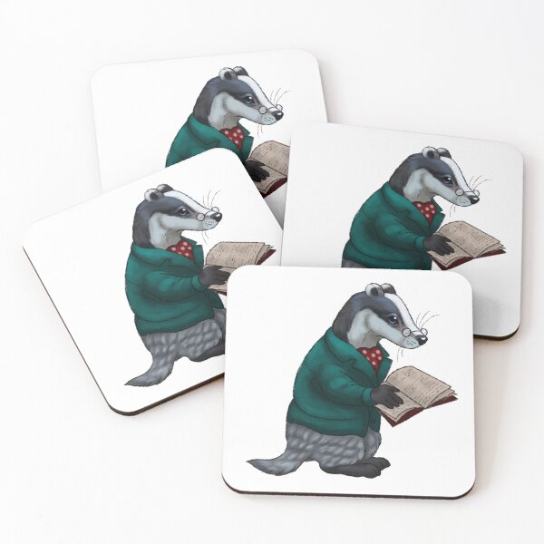 Item preview, Cornelius the Badger designed and sold by lionartprints.