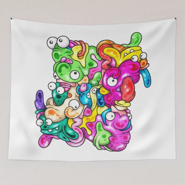 Item preview, Creature #65 - Colony of sticky sea creatures designed and sold by liquid-print.