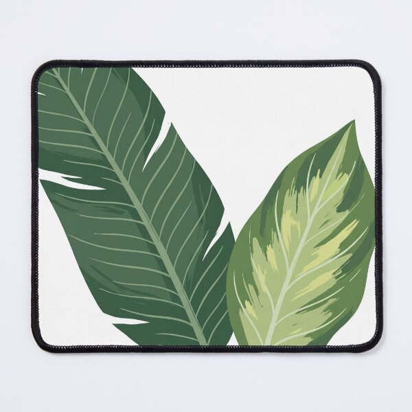 Item preview, Tropical Leaves Home Decor Banana Leaf Print Art designed and sold by AbstractAuraArt.