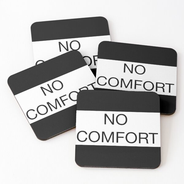 Item preview, NO COMFORT - Minimal Motivational Design designed and sold by Mind_Focus.