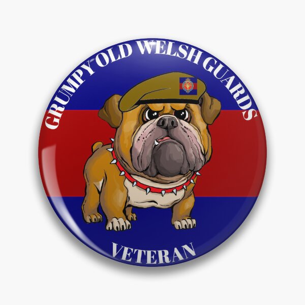 Item preview, Grumpy Old Welsh Guards Veteran designed and sold by Bootneckstore.