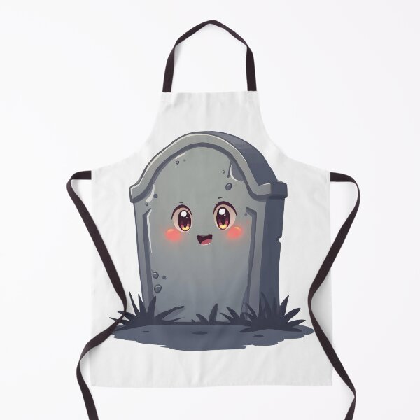 Item preview, Cute Happy Gravestone – Cozy Spooky Halloween Sticker designed and sold by santi-ia.