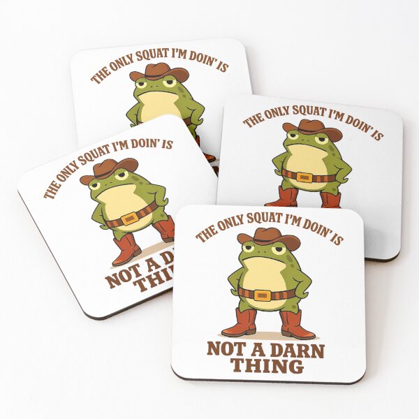 Item preview, Comfort Colors  The Only Squat I'm Doin' Is Not A Darn Thing Shirt | Funny Cowboy Frog Shirt | Western Humor | Lazy Gym Shirt | Sarcastic Western designed and sold by Markco Designe.