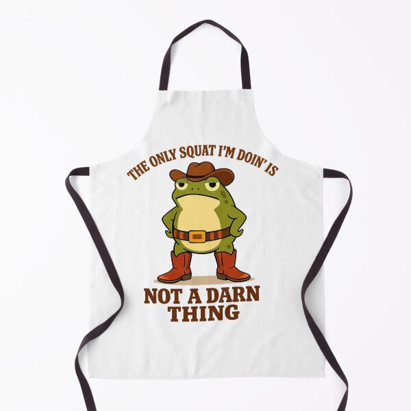 Item preview, Comfort Colors  The Only Squat I'm Doin' Is Not A Darn Thing Shirt | Funny Cowboy Frog Shirt | Western Humor | Lazy Gym Shirt | Sarcastic Western designed and sold by Markco Designe.