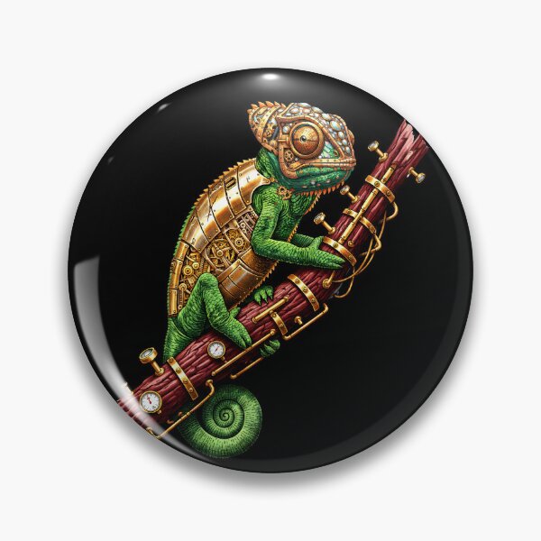 Item preview, Clockwork Chameleon designed and sold by The Visual Syllabus.