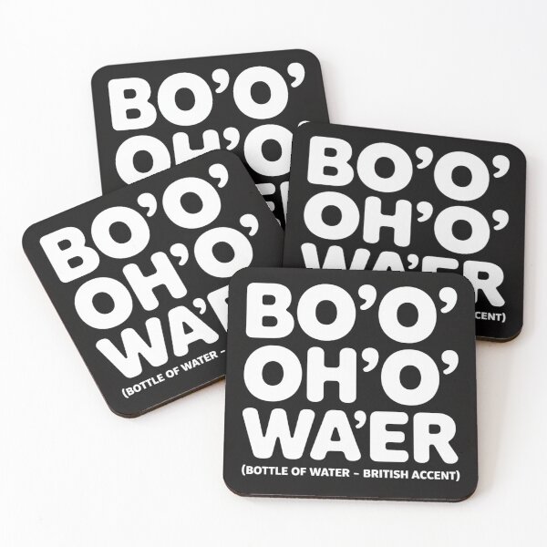 Item preview, Bo’oh’o’wa’er – Funny British Accent Shirt designed and sold by Viktorio Art Shop.