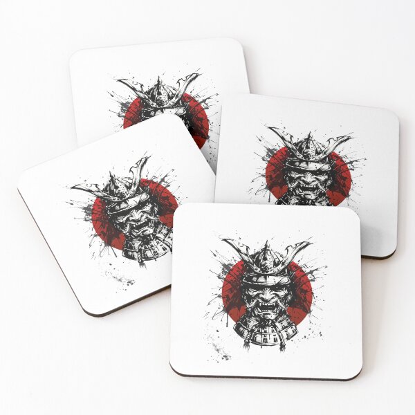 Item preview, Samurai red sun designed and sold by Zenobi Planet.