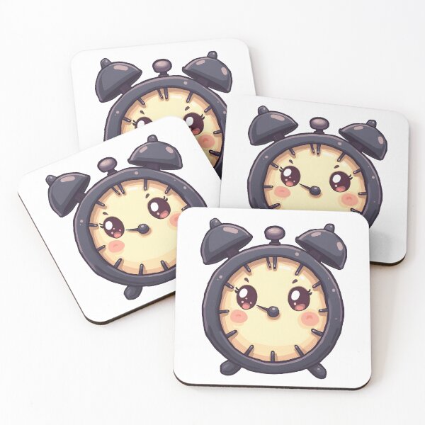 Item preview, Cute Haunted Clock – Cozy Spooky Fantasy Sticker designed and sold by santi-ia.