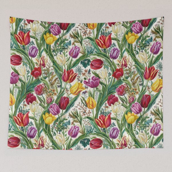 Item preview, Dark Academia Moody Tulip Garden  designed and sold by ZyVoAli.