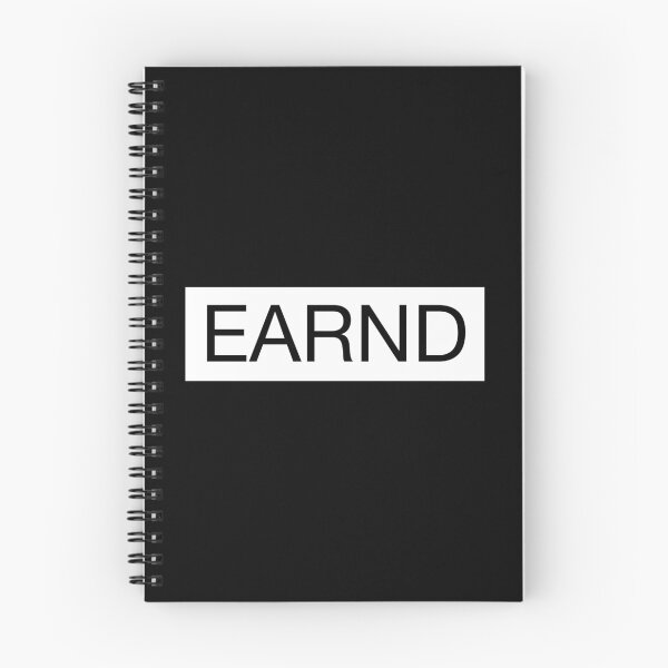 Item preview, EARND - Minimal Motivational Text Design  designed and sold by Mind_Focus.