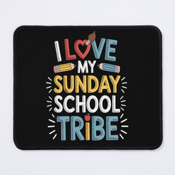 Item preview, Educator Worship I Love My Tribe Sunday School Teacher designed and sold by mandiana.