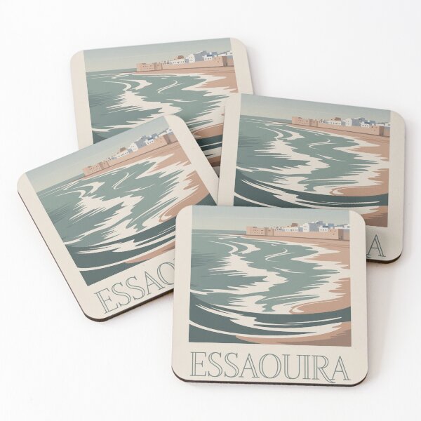 Item preview, Essaouira Wind & Waves Minimal Travel Poster designed and sold by Timeless Design.