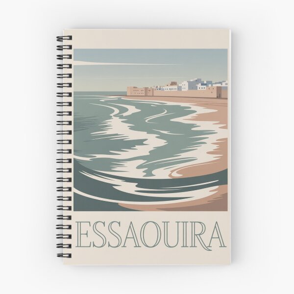 Item preview, Essaouira Wind & Waves Minimal Travel Poster designed and sold by Timeless Design.