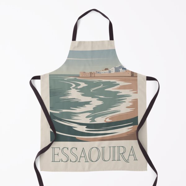 Item preview, Essaouira Wind & Waves Minimal Travel Poster designed and sold by Timeless Design.