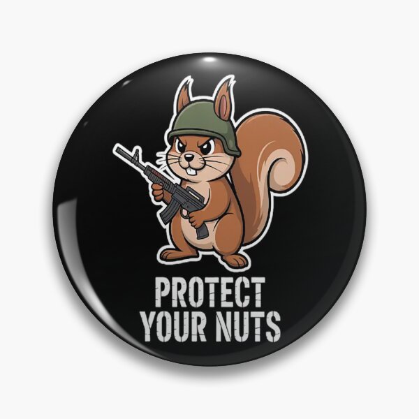 Item preview, Squirrel Protect Your Nuts Chipmunk designed and sold by gandebro.