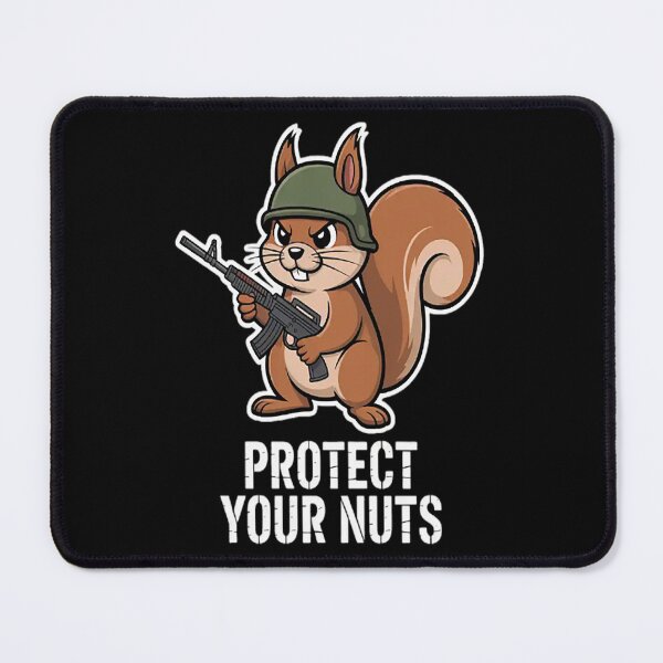 Item preview, Squirrel Protect Your Nuts Chipmunk designed and sold by gandebro.