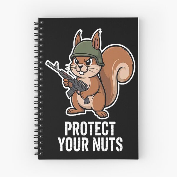 Item preview, Squirrel Protect Your Nuts Chipmunk designed and sold by gandebro.