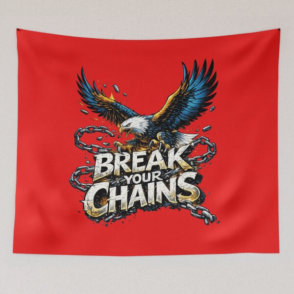 Item preview, Break Your Chains – Powerful Freedom Motivation Design designed and sold by hdraHdra.