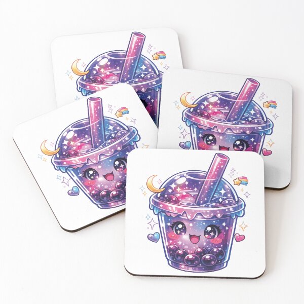 Item preview, Kawaii Magical Star Boba Tea designed and sold by kadryshop.