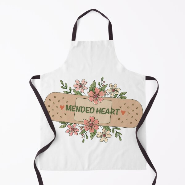Item preview, Mended Heart Floral Bandage | Healing Love Design designed and sold by tviyluv.