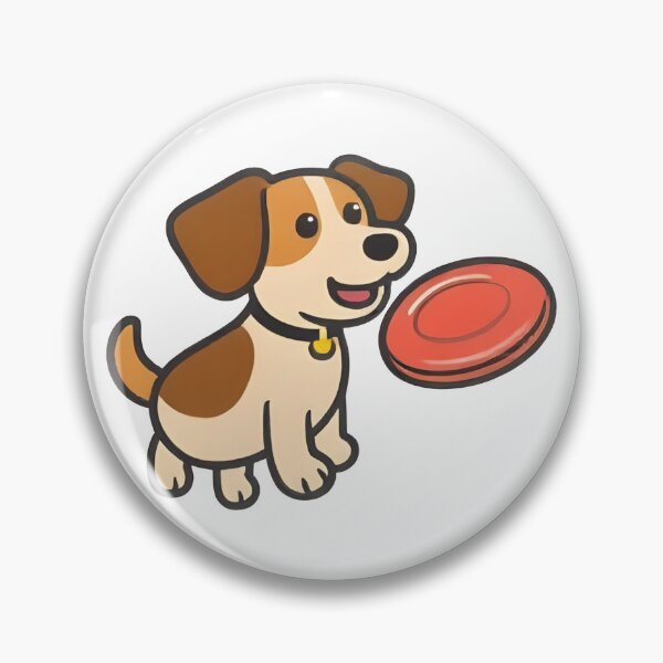 Item preview, dog frisbee designed and sold by Uglyandcute.