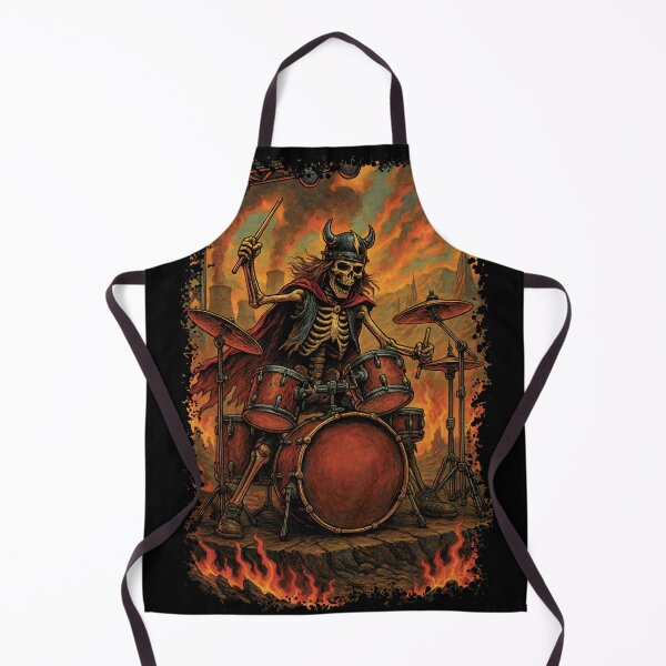 Item preview,  AC/DC, skeleton playing drums, gift for drummers designed and sold by Pixel4you.