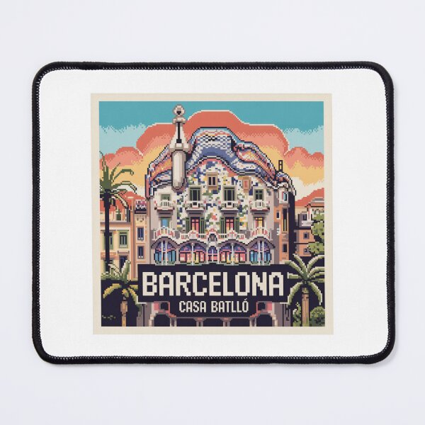 Item preview, Casa Batlló Barcelona Pixel Art designed and sold by CircinusStore.