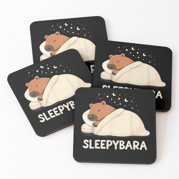 Item preview, Capybara Sleep Pajamas Sleepybara Art for Men Women Kids , Capybara Gift Lover  designed and sold by DZIRI NAJAT.
