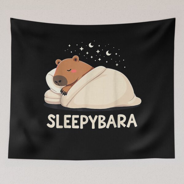Item preview, Capybara Sleep Pajamas Sleepybara Art for Men Women Kids , Capybara Gift Lover  designed and sold by DZIRI NAJAT.