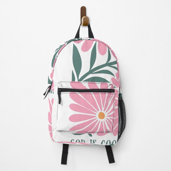 Item preview, God Is Good All the Time – Retro Floral Faith Art designed and sold by andry01.
