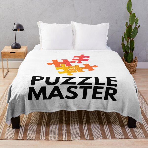 Item preview, Puzzle Master Challenging and Funny Hobby Quote for Jigsaw Puzzle Lovers designed and sold by Artycom.