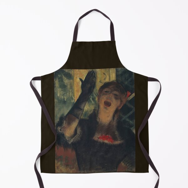 Item preview, Cafe Singer by Edgar Degas: Impressionist Nightlife Fine Art Poster designed and sold by artofuniverse.