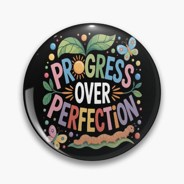 Item preview, Progress Over Perfection Caterpillar Back To School Teacher designed and sold by mandiana.