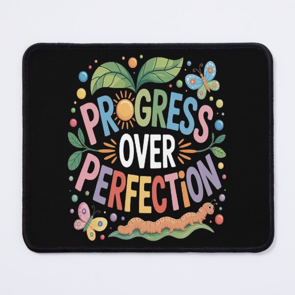 Item preview, Progress Over Perfection Caterpillar Back To School Teacher designed and sold by mandiana.