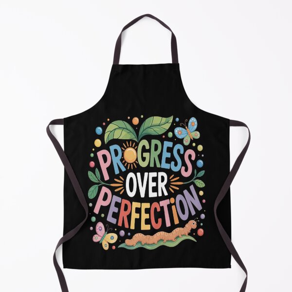 Item preview, Progress Over Perfection Caterpillar Back To School Teacher designed and sold by mandiana.
