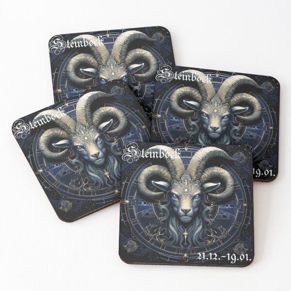 Item preview, Capricorn zodiac sign designed and sold by MZ-Wunderwelt.