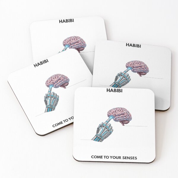Item preview, Habibi Come To Your Senses - Minimalist Logic Meme designed and sold by LogicRoots.