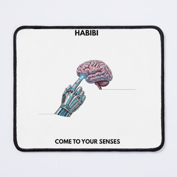 Item preview, Habibi Come To Your Senses - Minimalist Logic Meme designed and sold by LogicRoots.