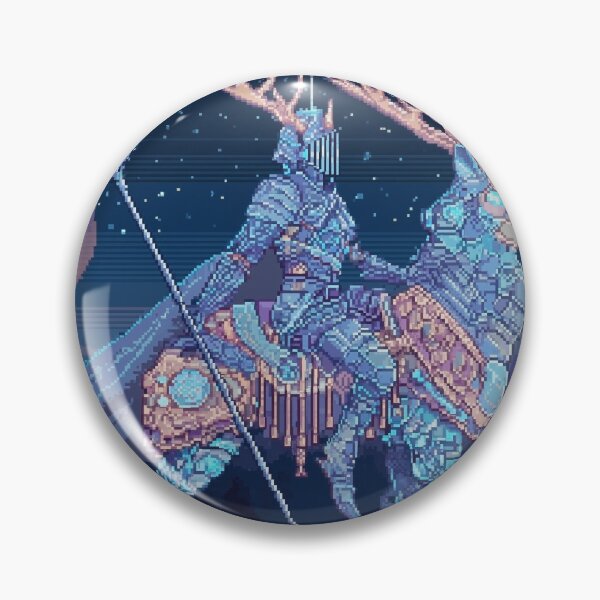 Item preview, Space Knight Pixel Art designed and sold by Kaos-Bit.